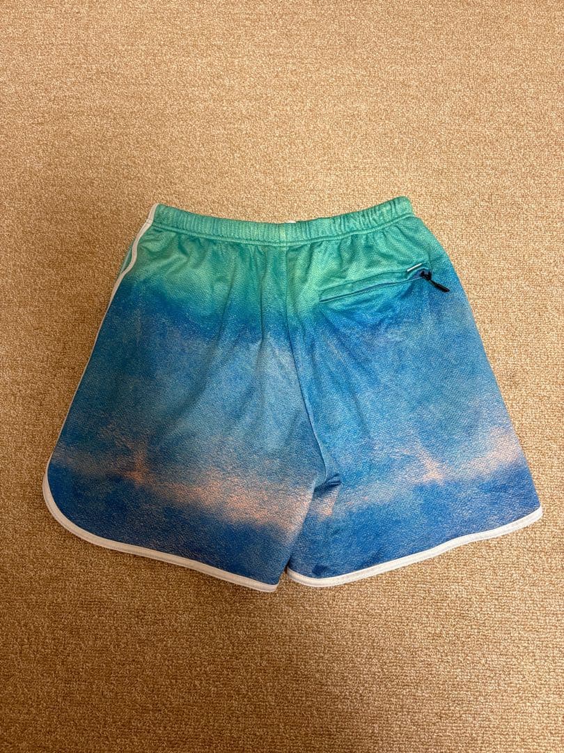 ウェア ballaholic Gradation Mesh Zip Shorts M