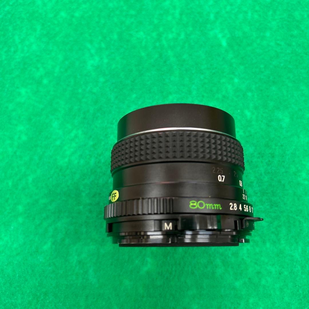 Mamiya Sekor C 80mm f/2.8 645用レンズ　フード付き