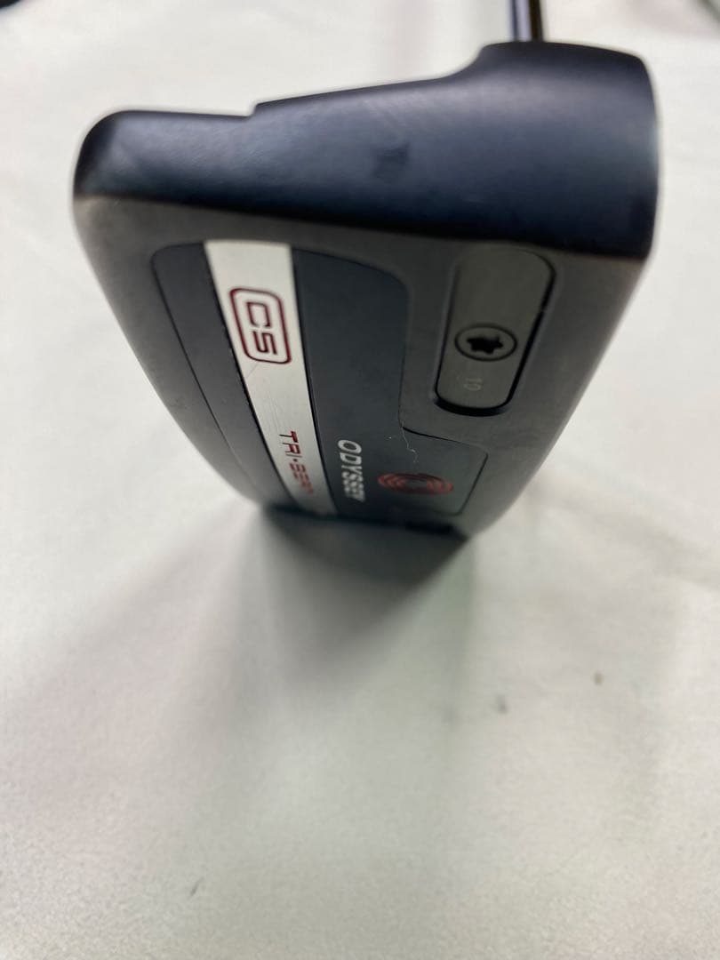 ヘッドは美品オデッセイパター34インチ　トライビームTRI-BEAM CS DW