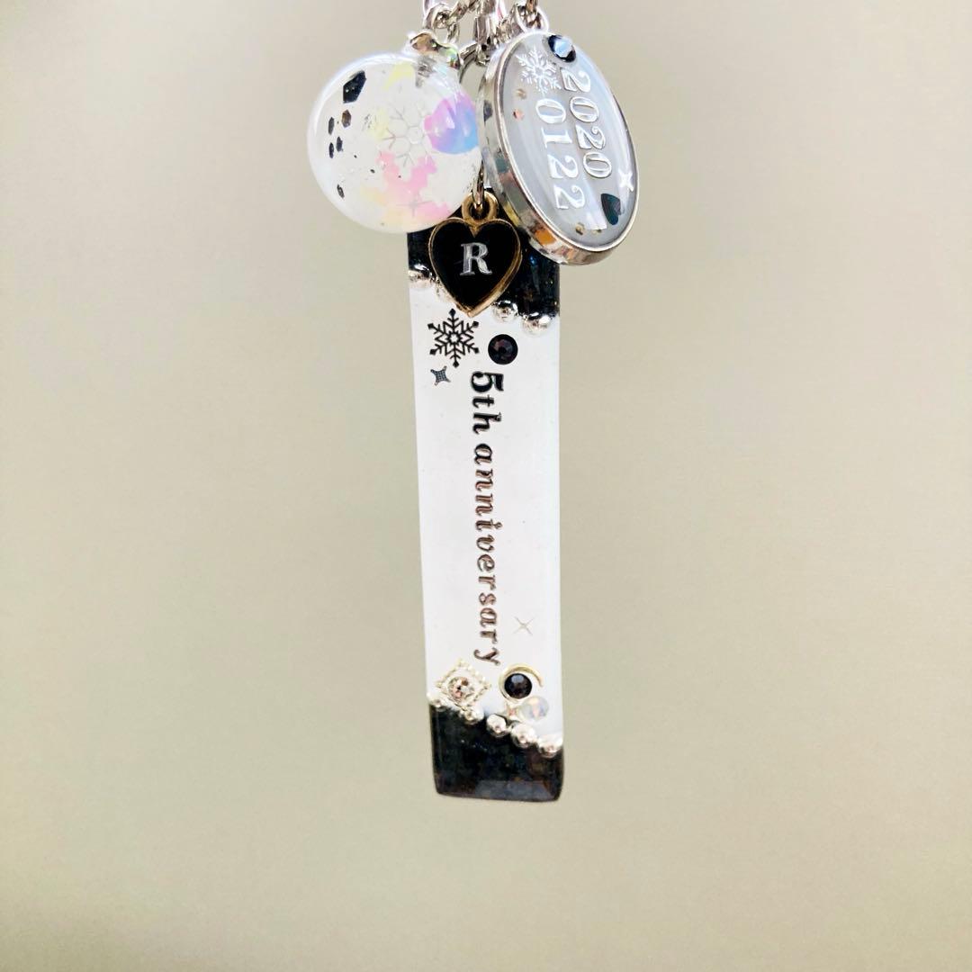 たまゆきページ Man 名入れ チャーム レジンキーホルダー11点