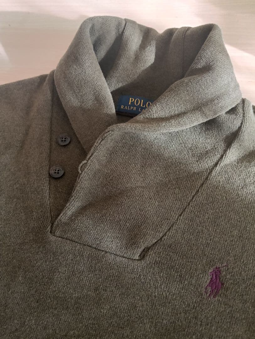 ポロ ラルフローレン　 ショールカラー スェット Sサイズ