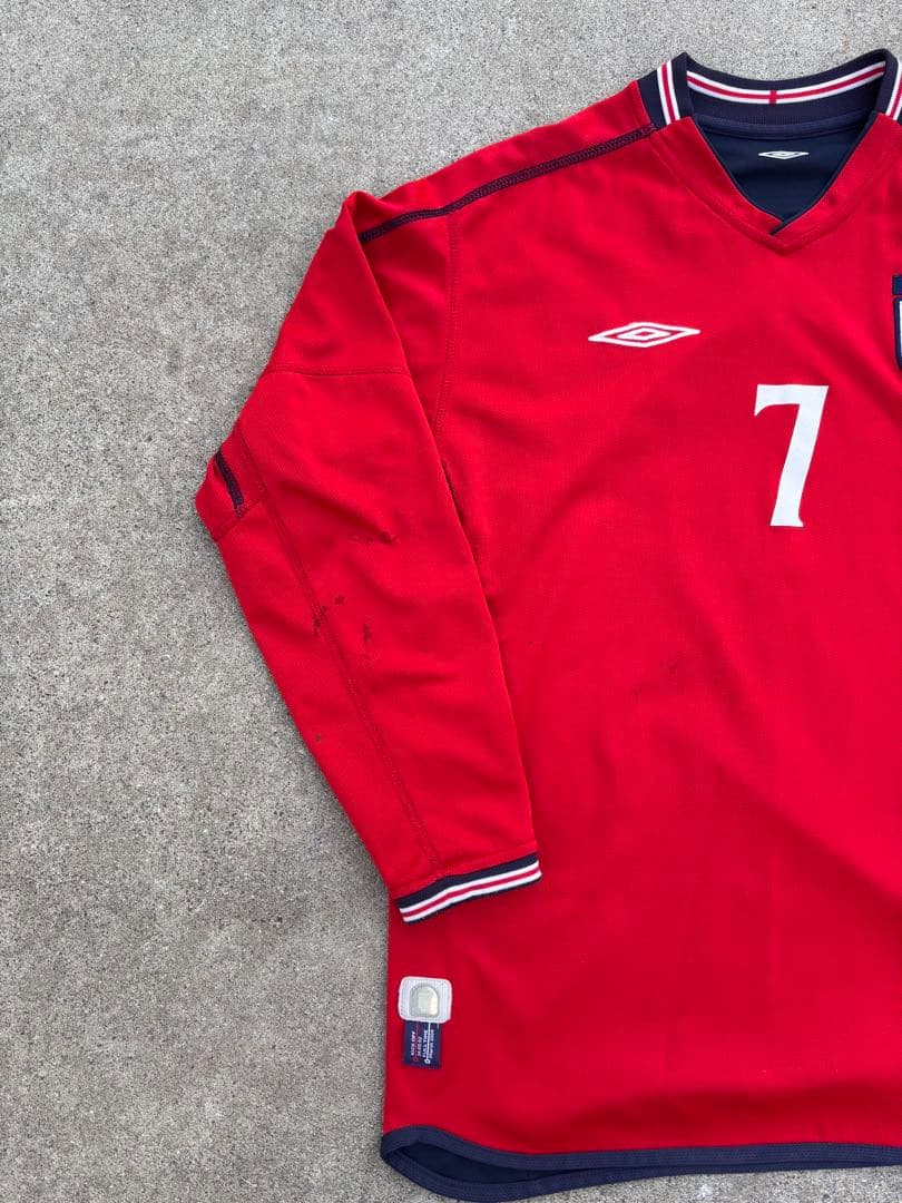 イングランド代表ベッカムBECKHAMモデル#7【L】