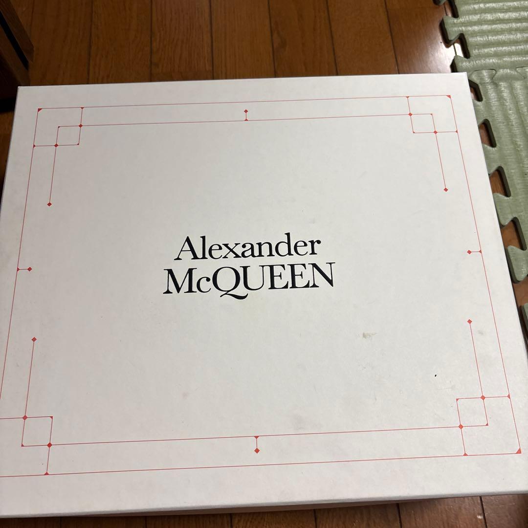 Alexander McQueen ブラック サイドゴアブーツ