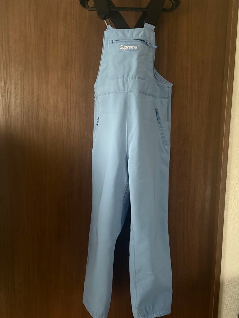 Supreme ライトブルー オーバーオール ゴアテックス ウインドストッパー
