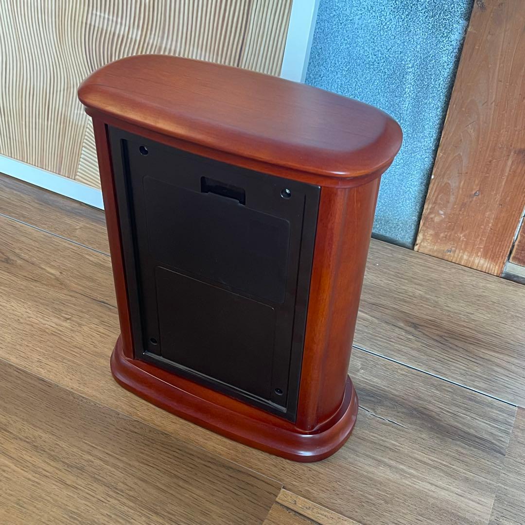 SEIKO EMBLEM 電波 置き 時計 スワロフスキー BY227B