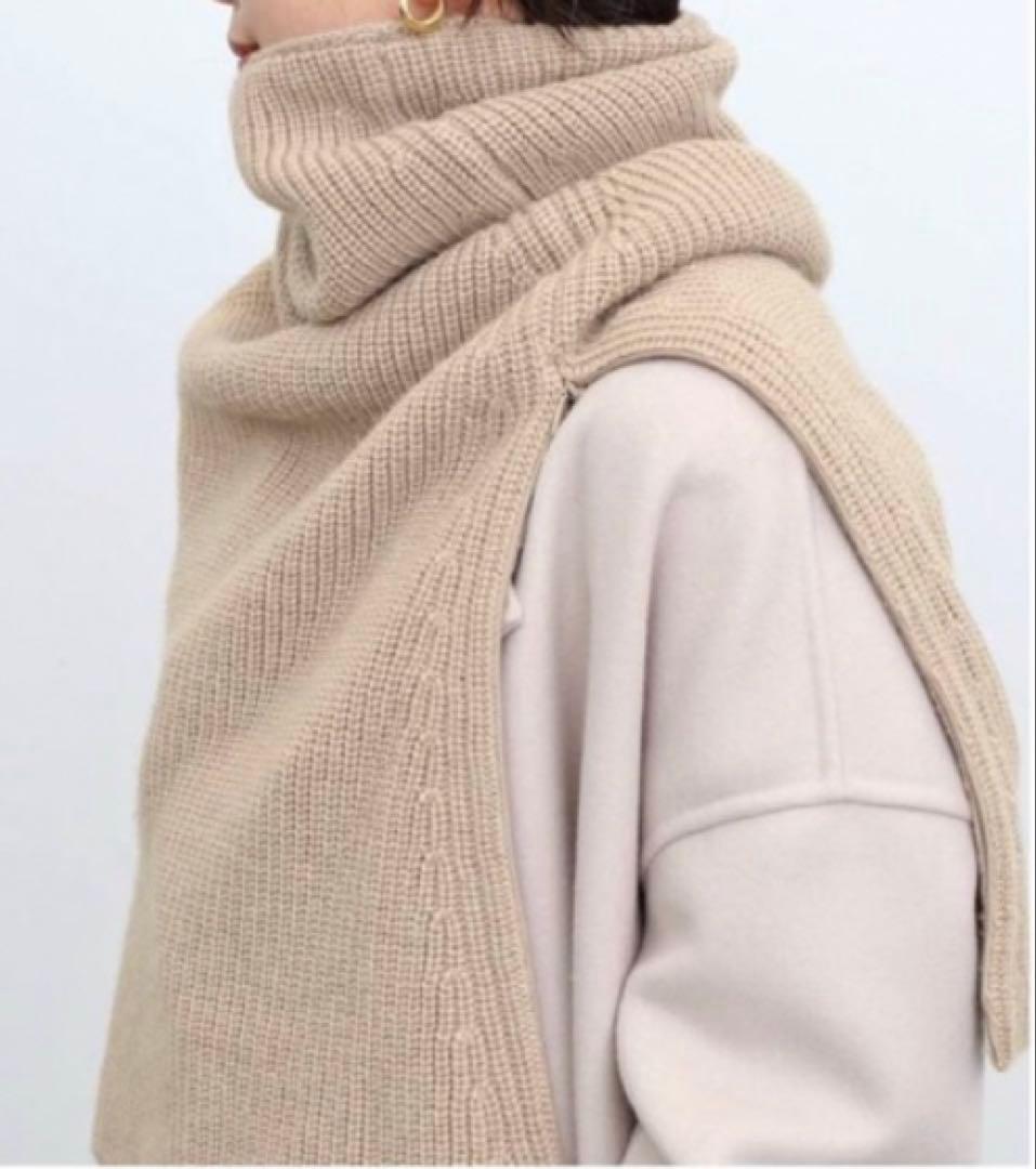 極美品 アパルトモン GOOD GRIEF Ribbed Knit Snood
