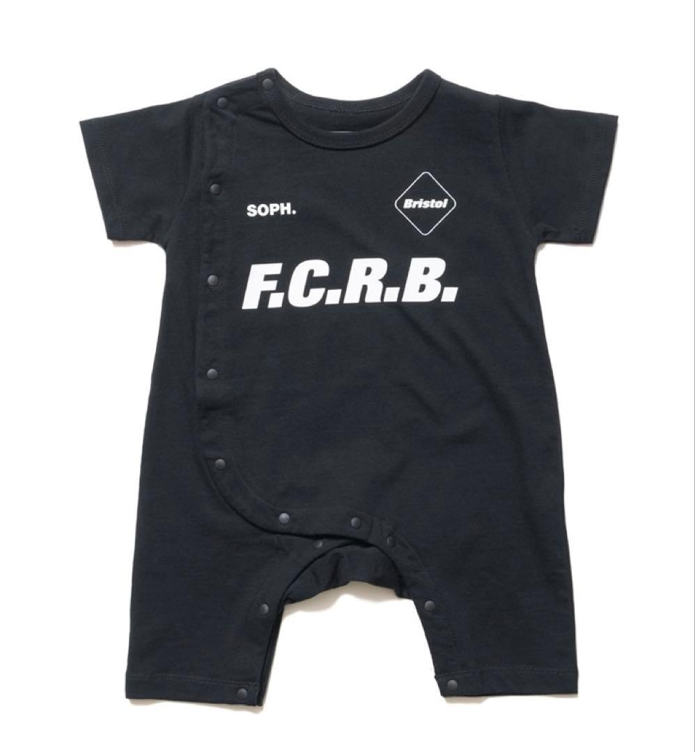 FCRB for Kids BABY SET BLACK ロンパース 黒 赤y