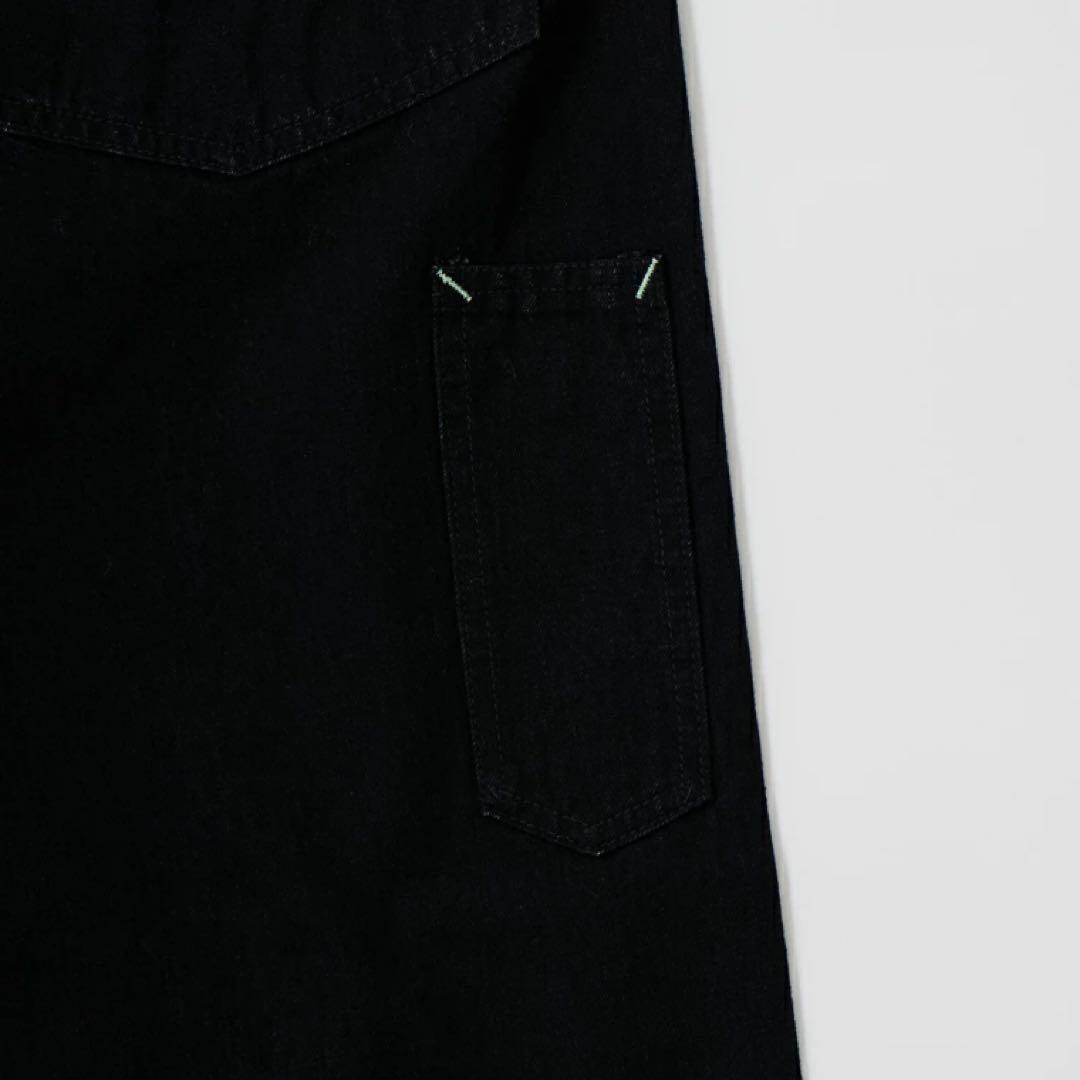 POST OVERALLS ポスト オーバーオール Ｎo.1 ブラック 黒 L