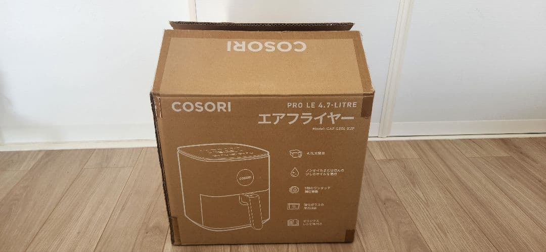 COSORI エアフライヤー ブラック