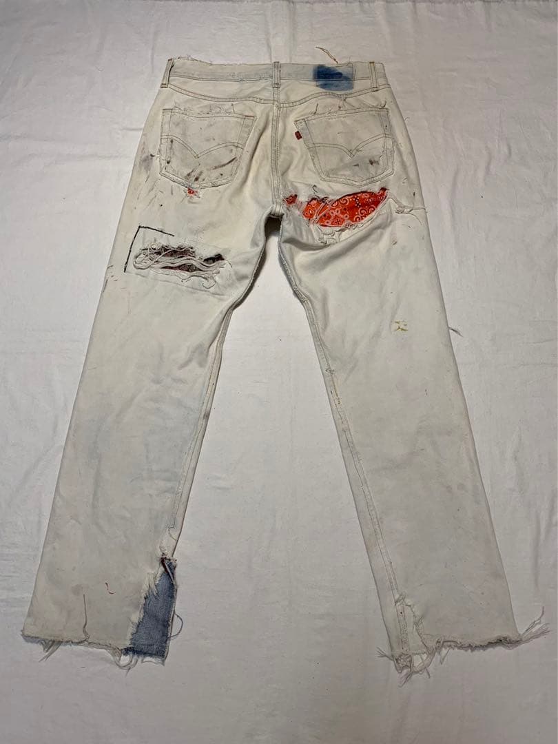 ニルヴァーナ patchwork boro design denim