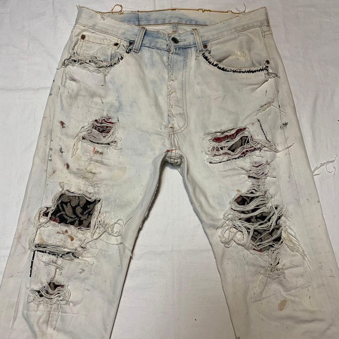 ニルヴァーナ patchwork boro design denim