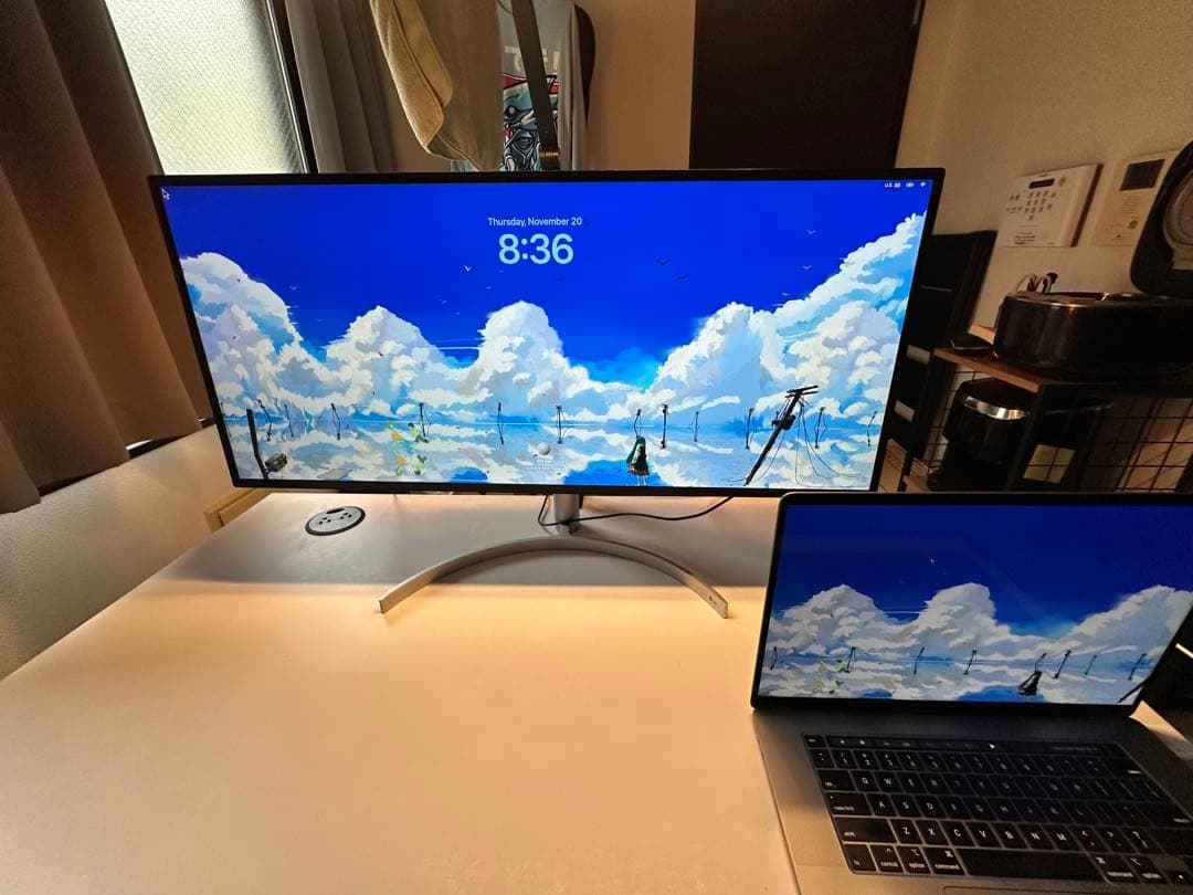 LG 34WK95Uウルトラワイドモニター 本体