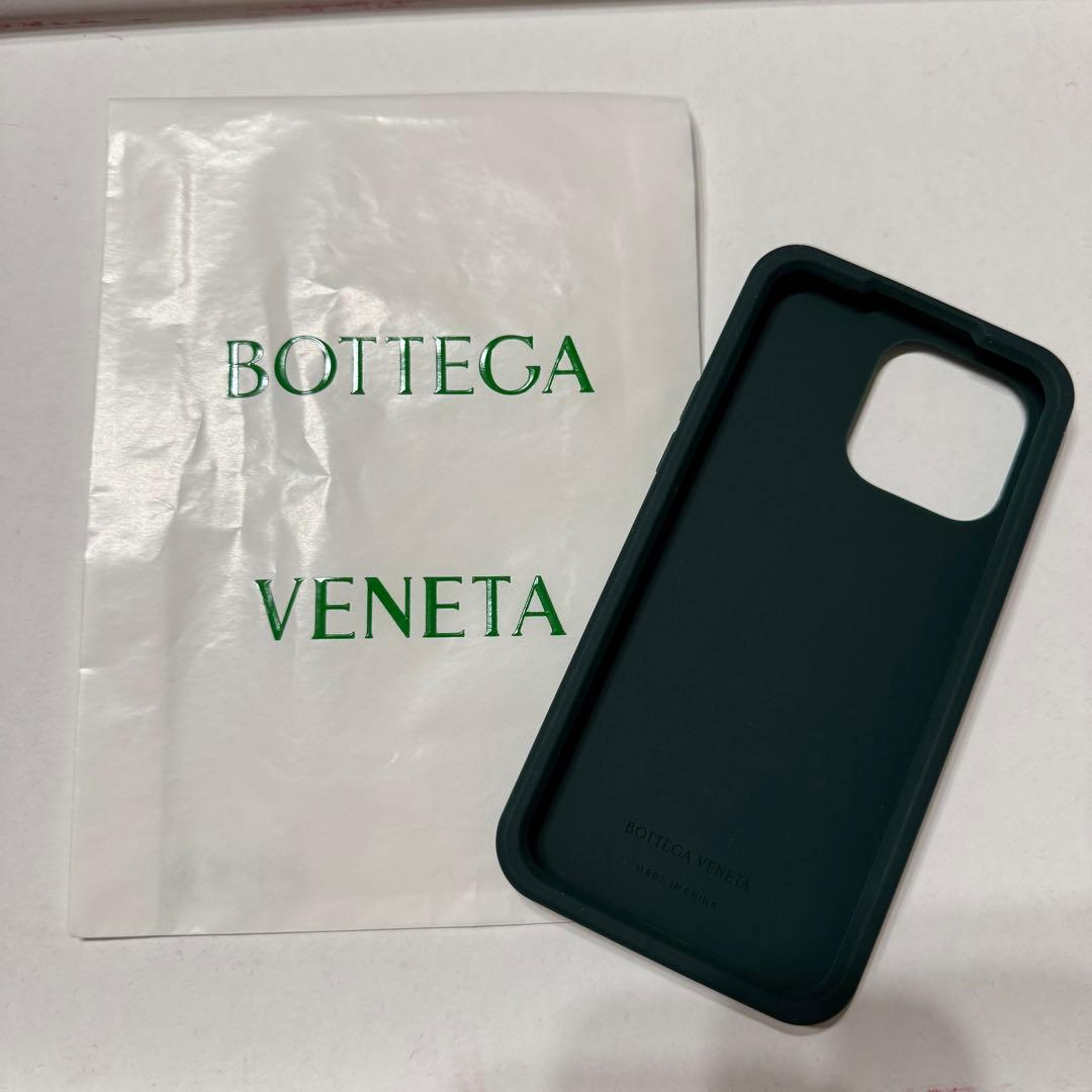 bottega venetta iPhone 14 ProMax ダークグリーン