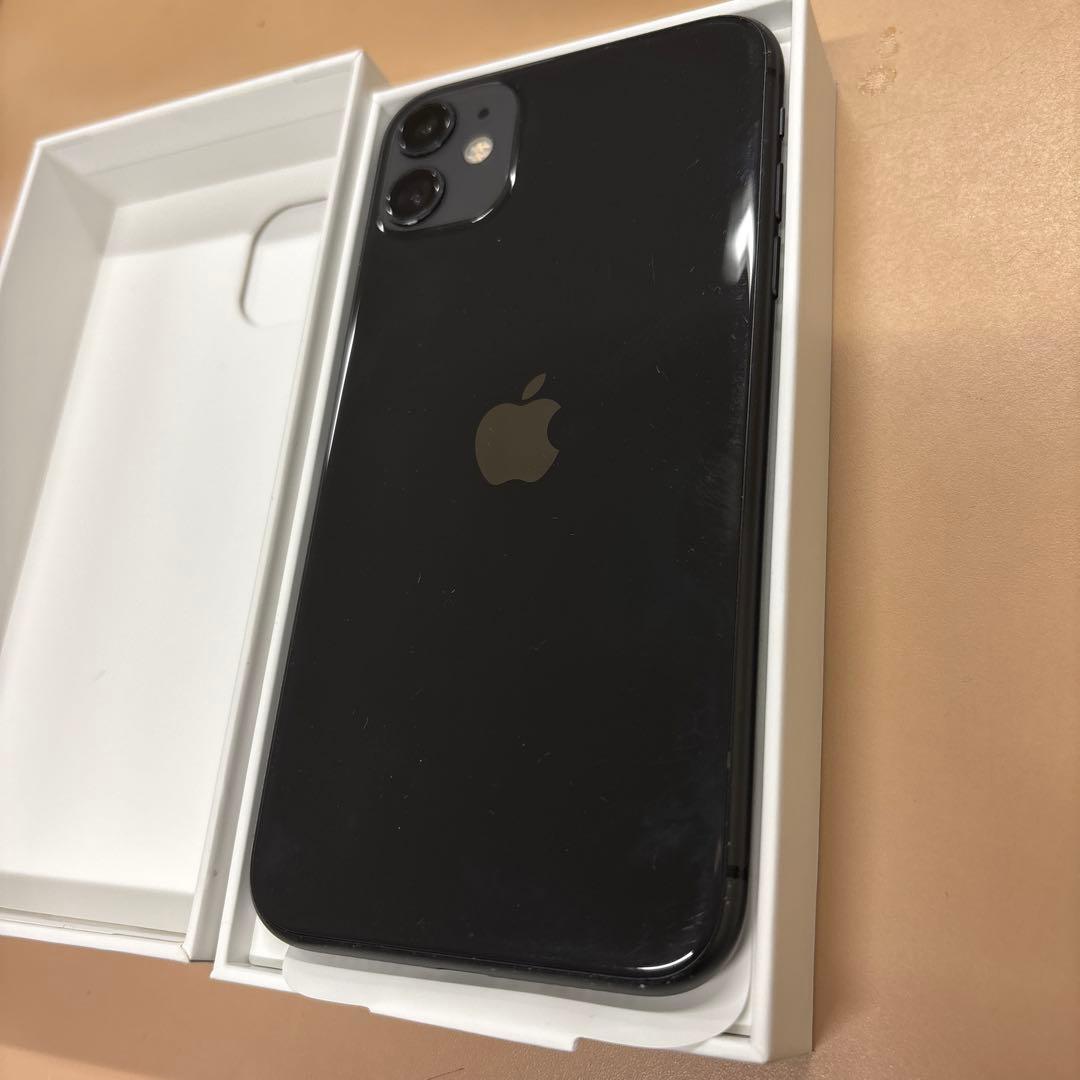 Apple iPhone 11ブラック 本体 箱付き