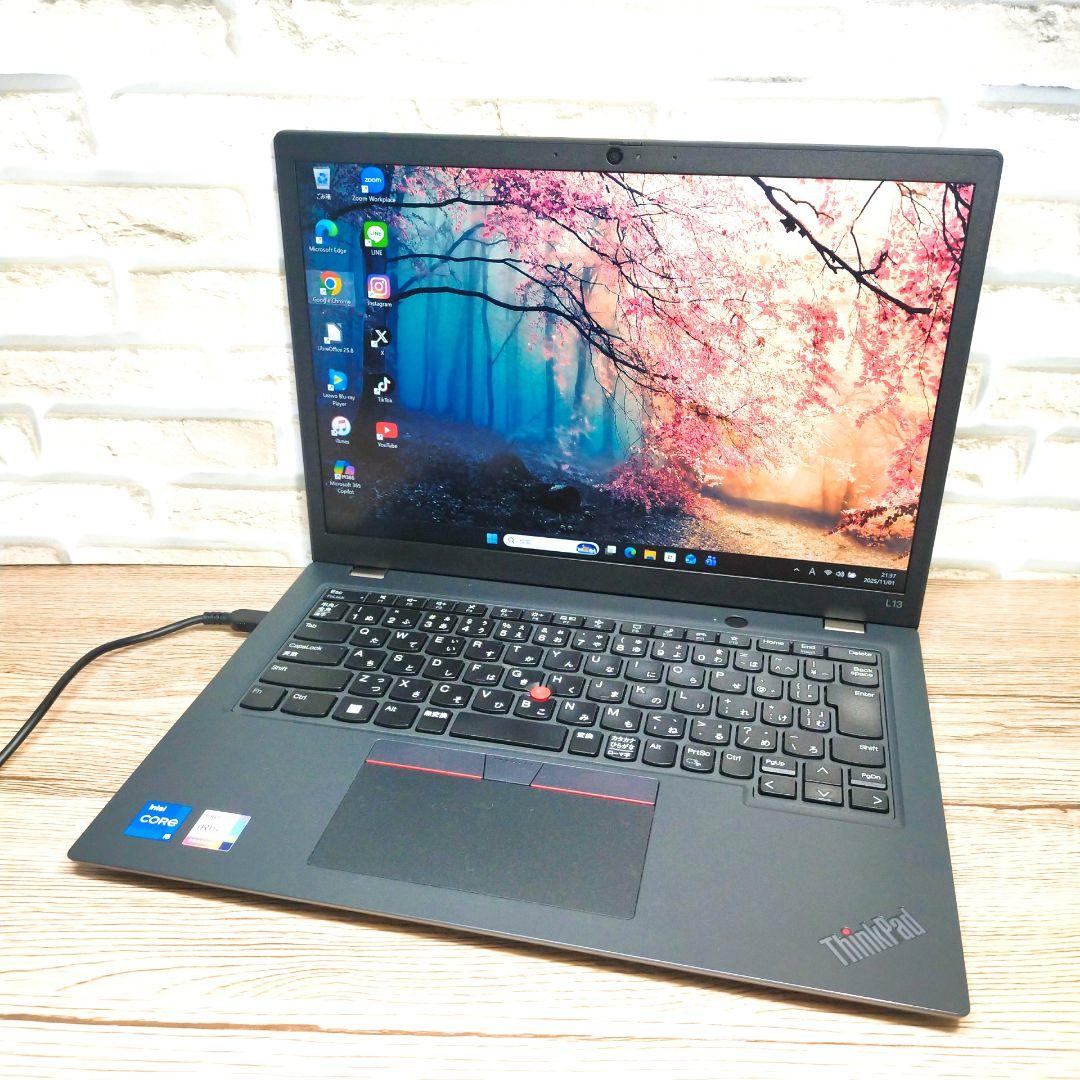 【高性能】ThinkPad L13 Gen3/第12世代 / メモリ16GB