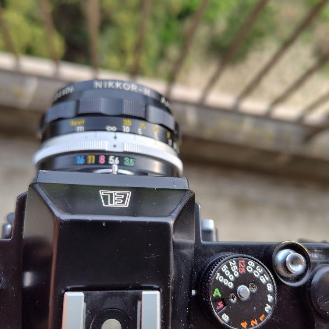激安価格ニコマートELとNIPPON kogaku28mmf3.5完動貴重品