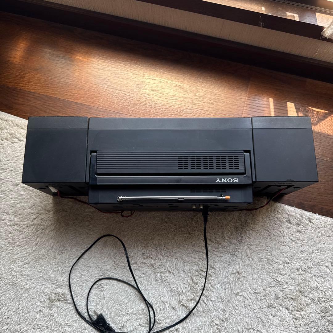 SONY ラジカセ CFS-W600 2WAY ブラック 昭和レトロ