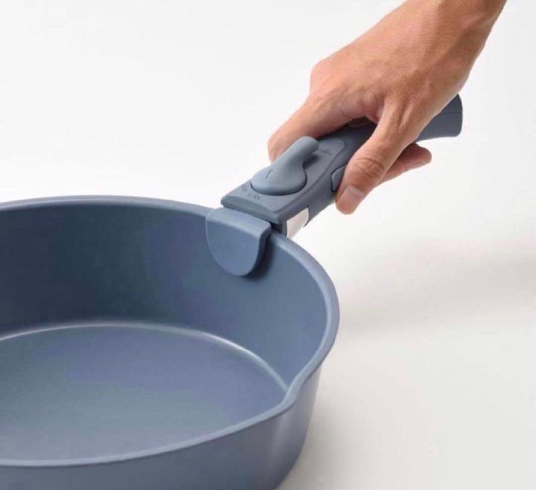 BRUNO フライパン6点セット　ネイビー