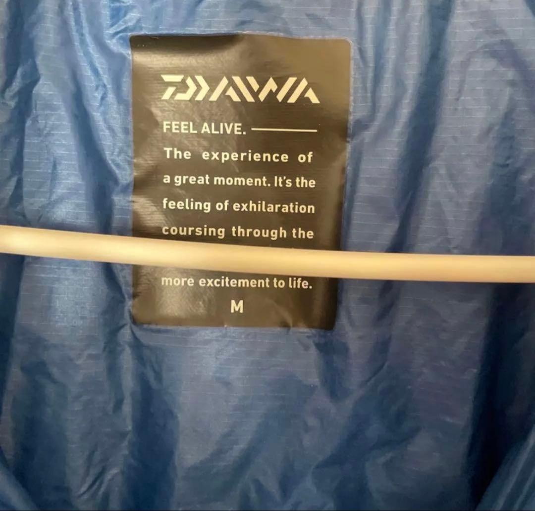 【Daiwa】プリマロフト ハーフジップアップ ジャケット ブルー M