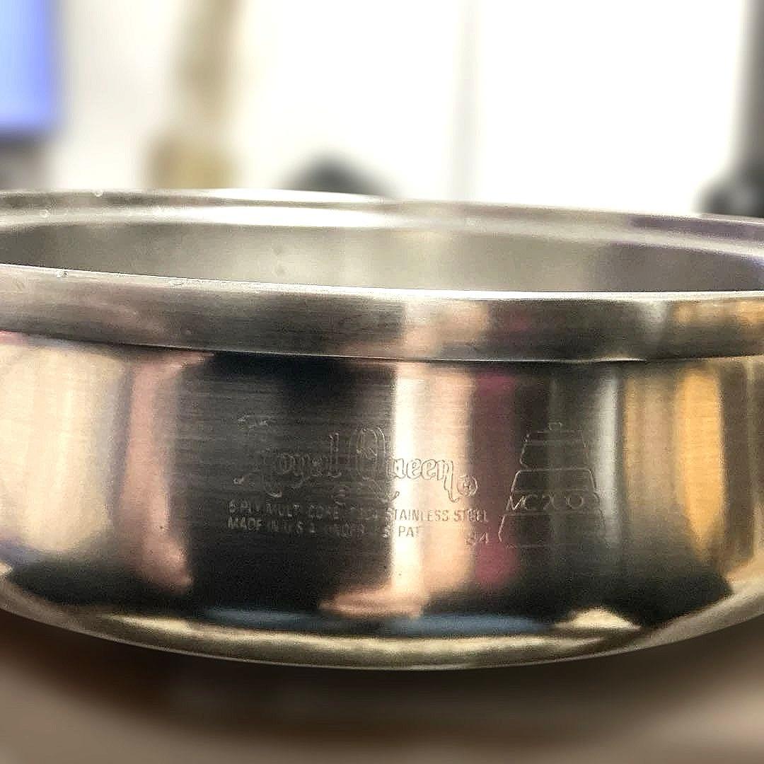  Quuen　ロイヤルクイーン 大フライパン 蓋あり　ガス仕様