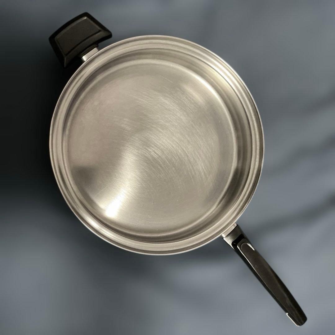  Quuen　ロイヤルクイーン 大フライパン 蓋あり　ガス仕様