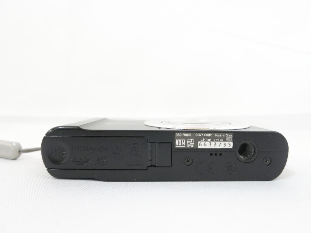 SONY コンパクトデジタルカメラ サイバーショットDSC-W810 ブラック