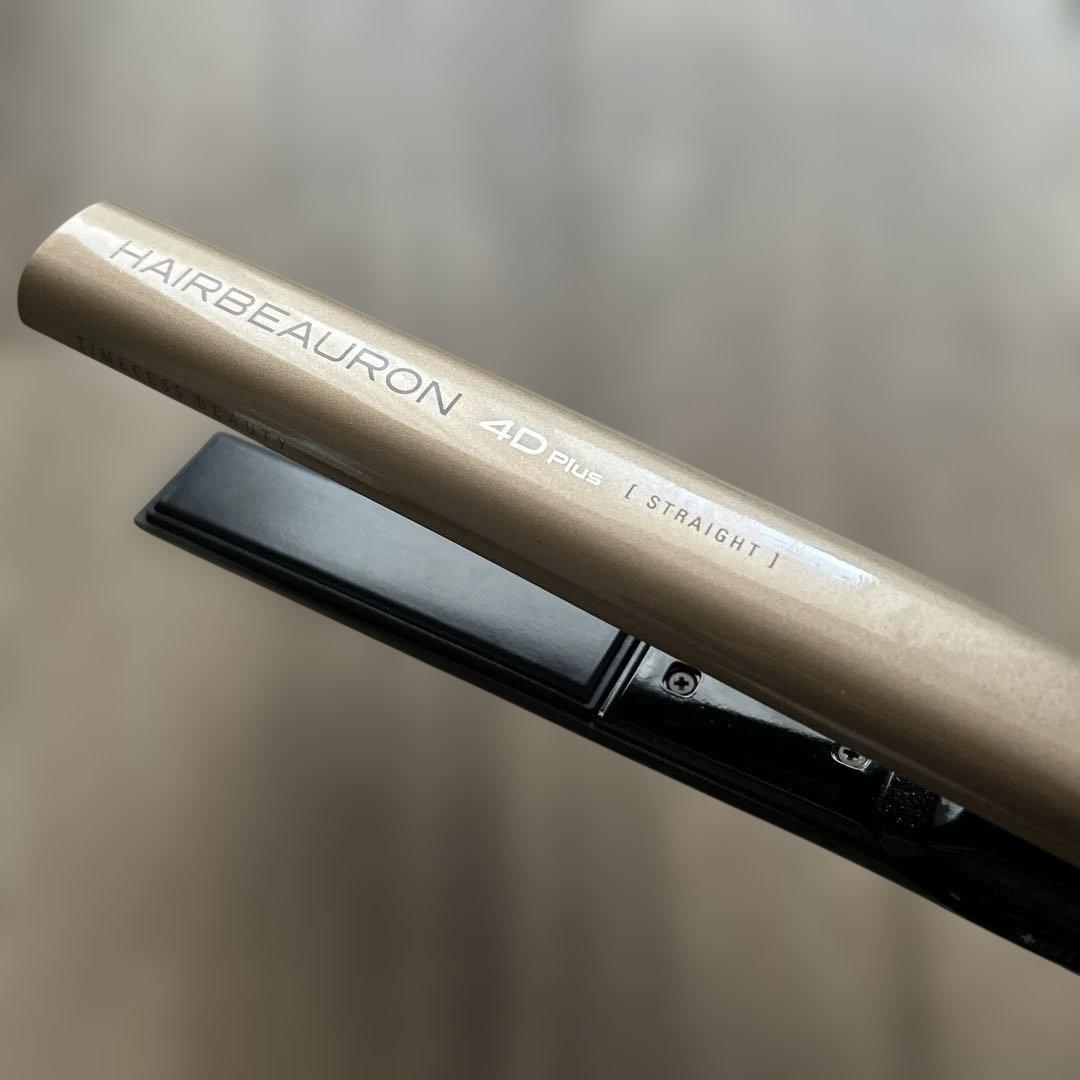 箱付HAIRBEAURON 4D Plus ストレートヘアアイロン　動作確認済