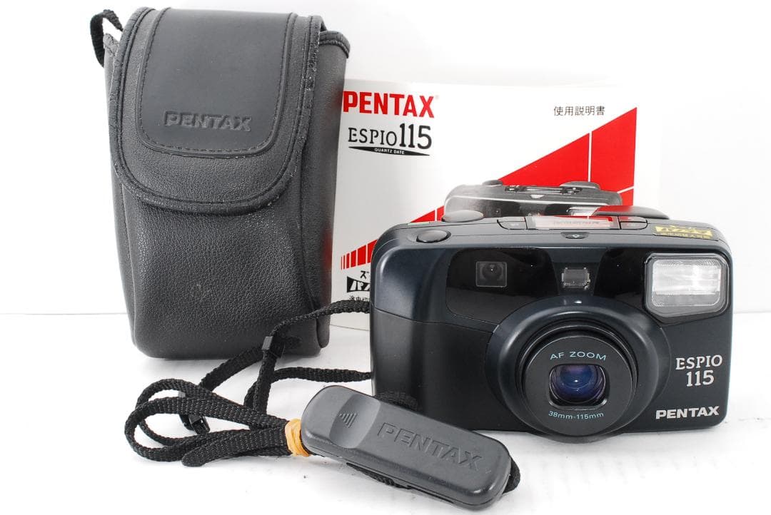 動作良好◇PENTAX◇ESPIO 115◇コンパクトフィルムカメラ◇清掃済み