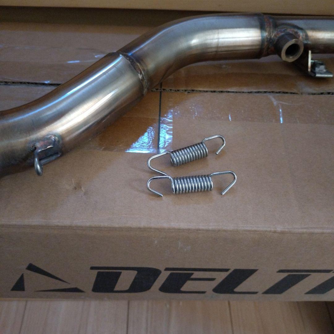 KLX125 Dトラッカー125 デルタ バレル4S JMCA フルエキ 中古