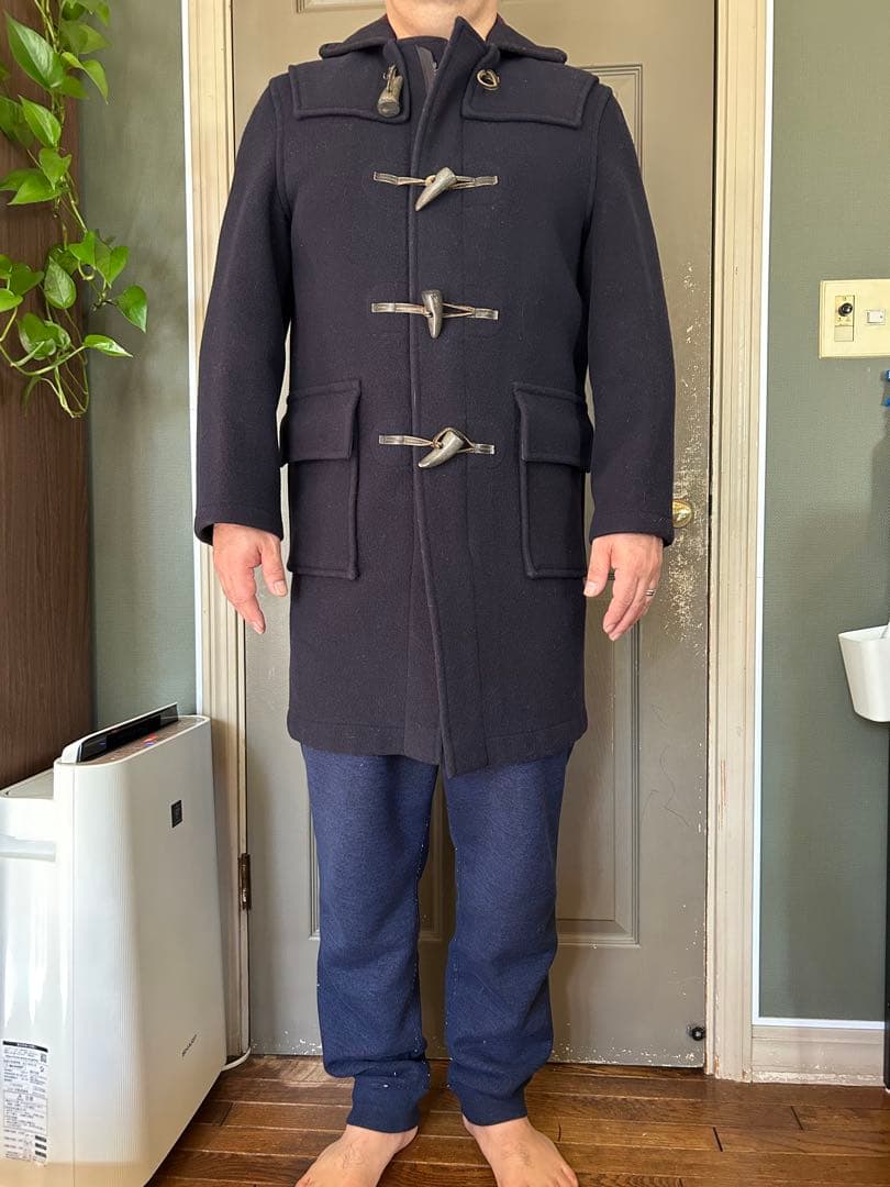 ブルックスブラザーズ　ネイビー ウール ダッフルコート