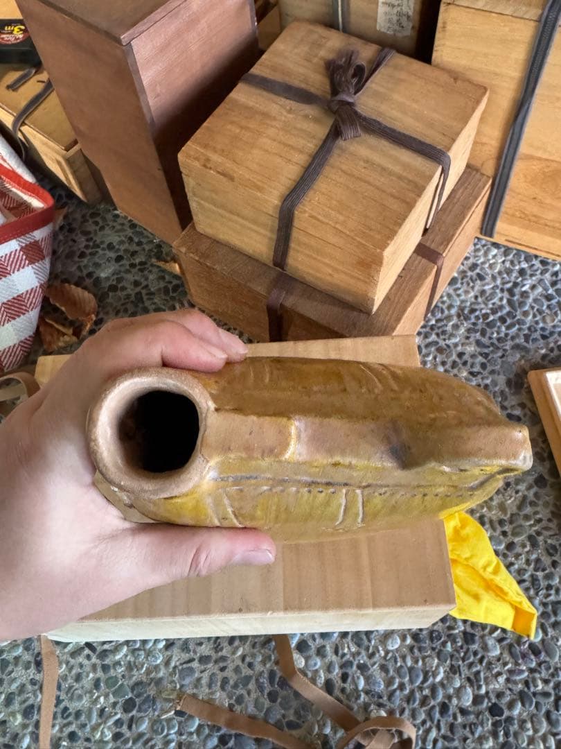 ‼️水芙蓉になりました‼️年末激安OK‼️中国品買取‼️狭西省出土騎馬民族水滴箱付