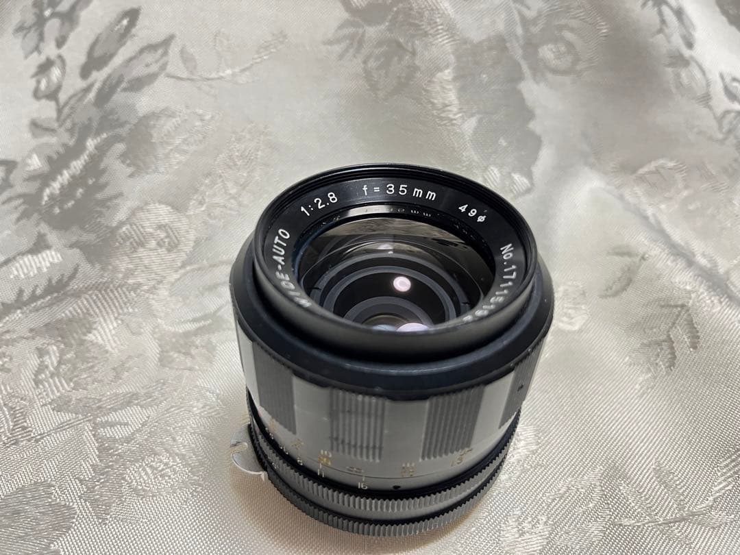 Nikonマウント　Soligor f2.8/35mm 広角レンズ