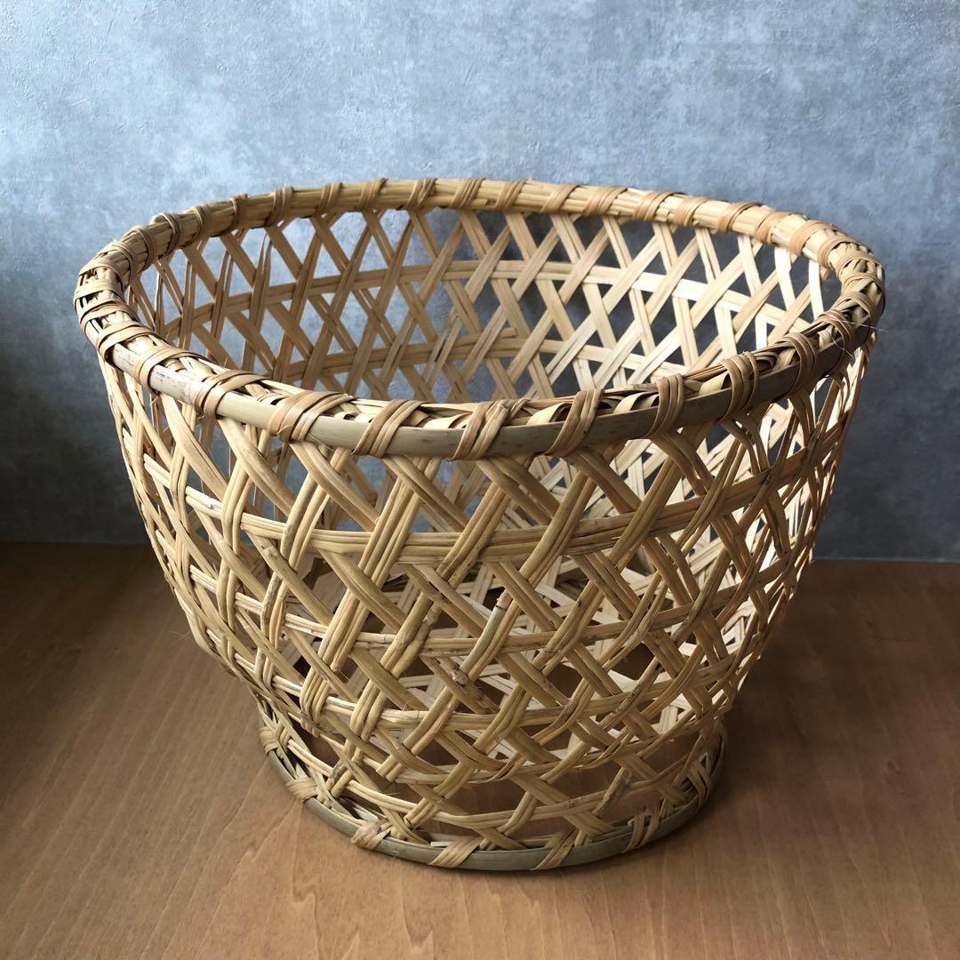 岩手県　すず竹　かご
