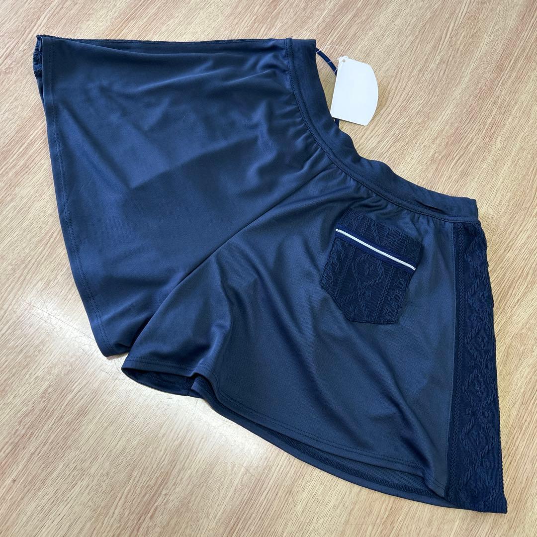 ひなた様　レディーステニスウエア　ゲームシャツショートパンツセットアップ　L