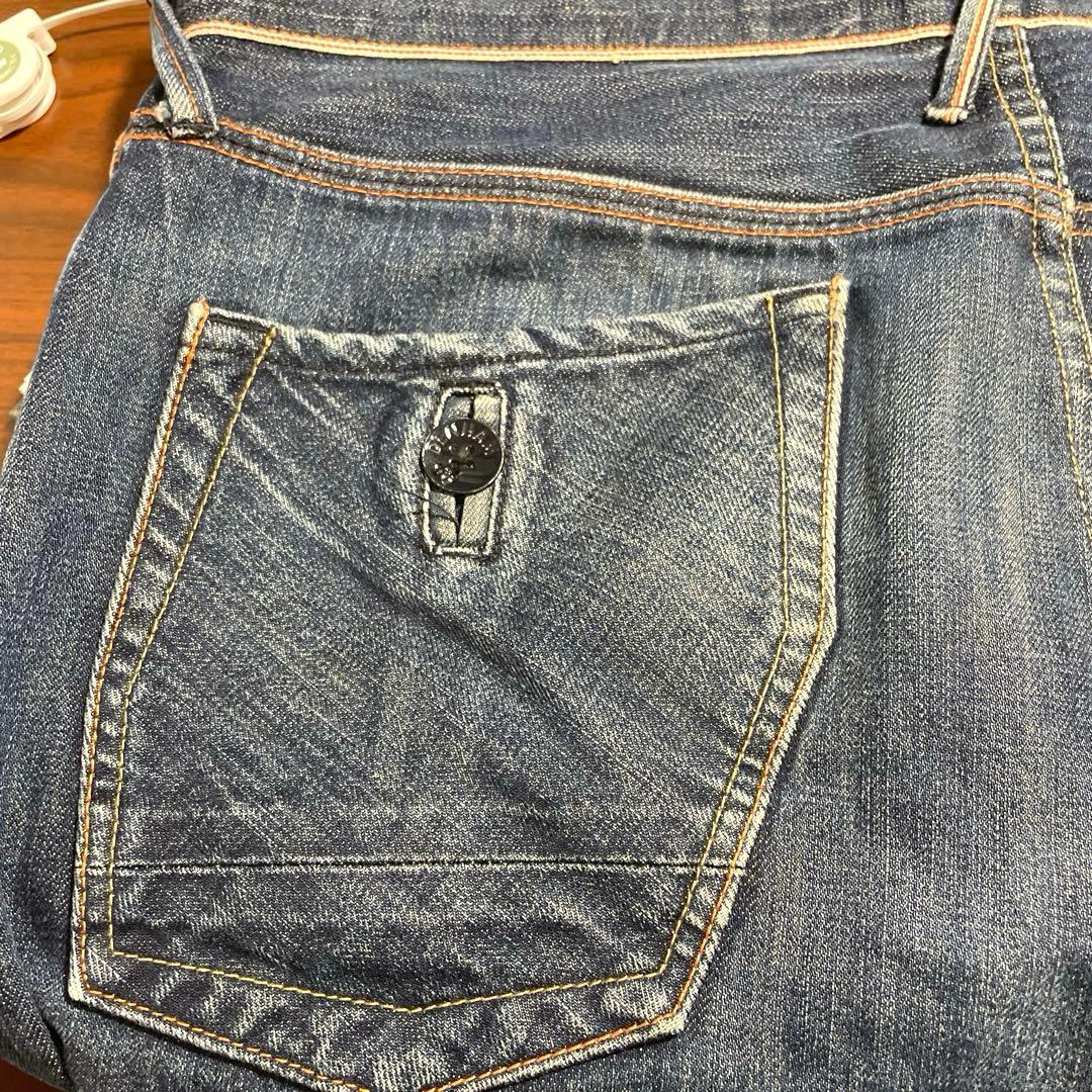 【希少】DENHAM×SHIPS別注CUTTER 赤耳　ストレートW32