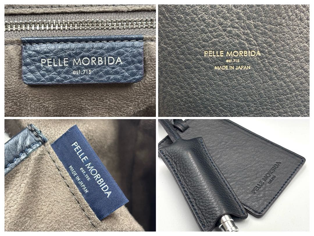 PELLE MORBIDA ペッレモルビダ　ショルダーバッグ　エディターズバッグ