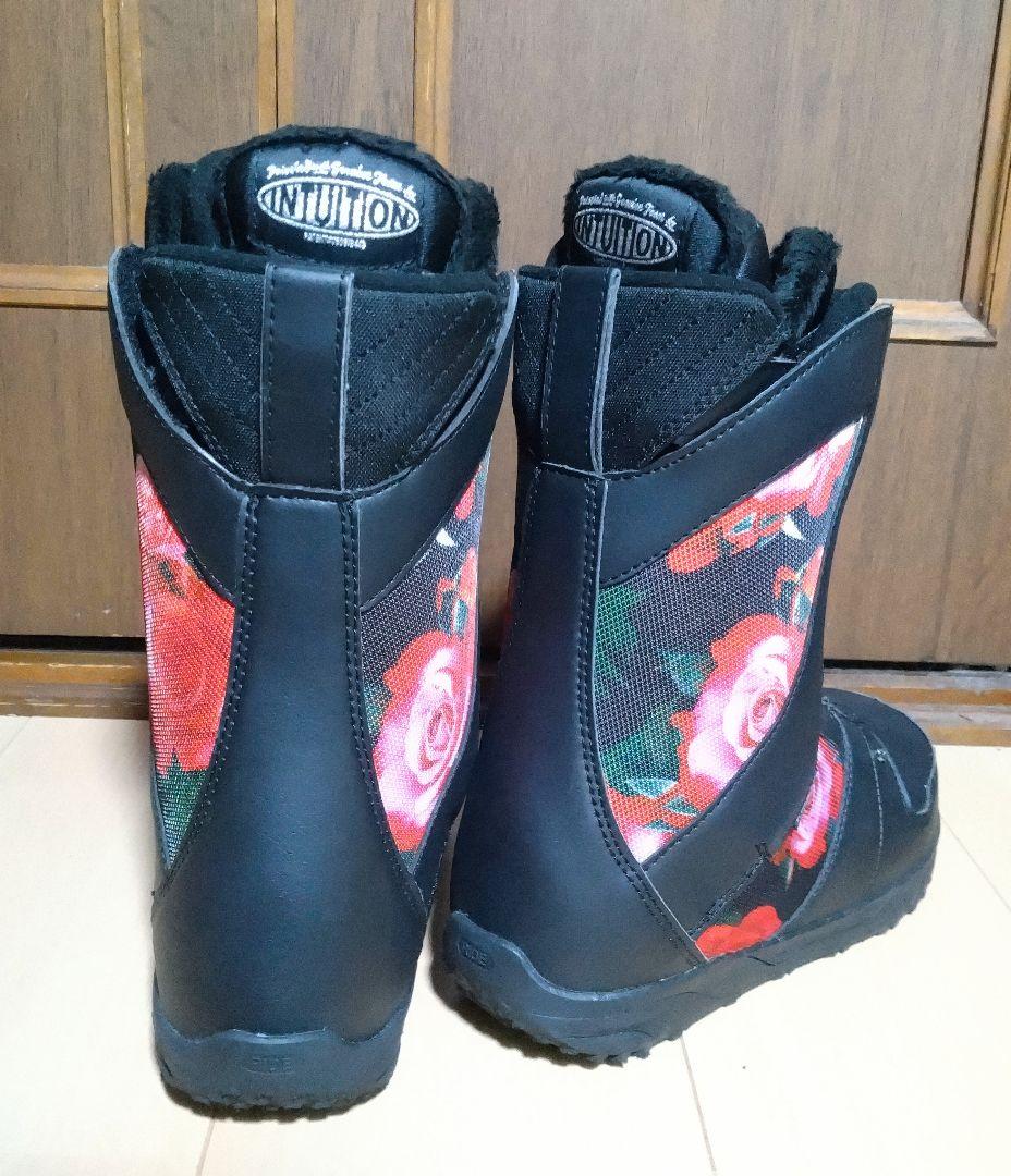 極美品★RIDEライドスノーボードブーツSAGE23.0cm(BOA花柄おしゃれ