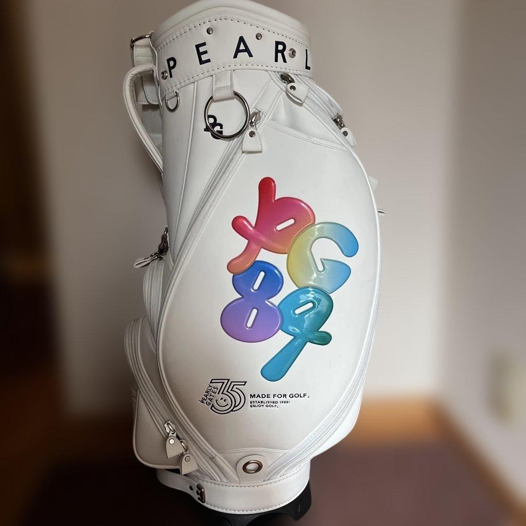 PEARLY GATES 35周年記念　ゴルフバッグ　ヘッドカバー　限定品