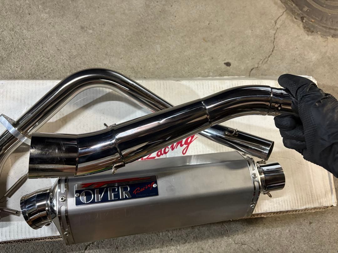 OVER Racing TT FORMULA フルエキゾーストマフラー