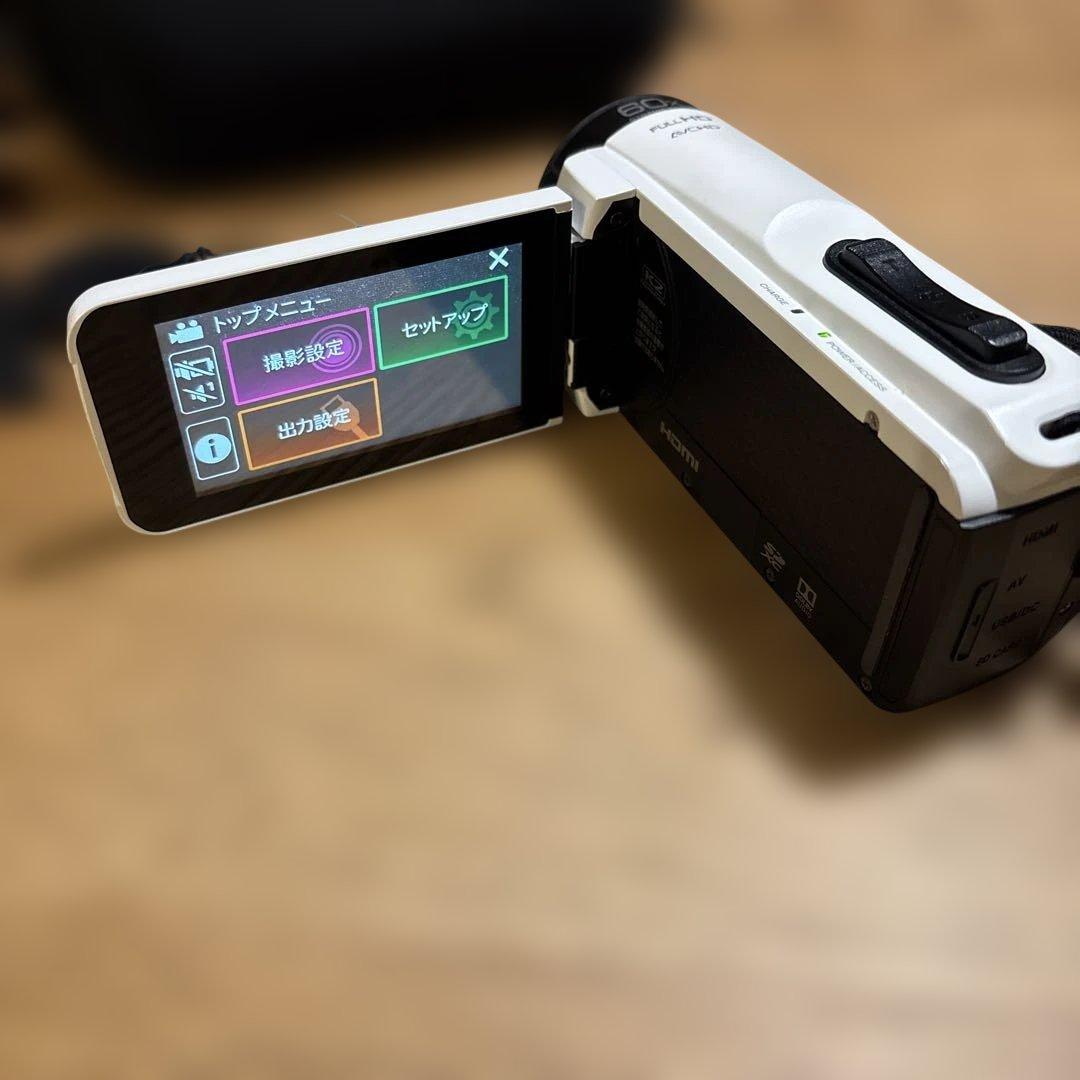 JVCケンウッド Everio GZ-F270-W ホワイト　動作品