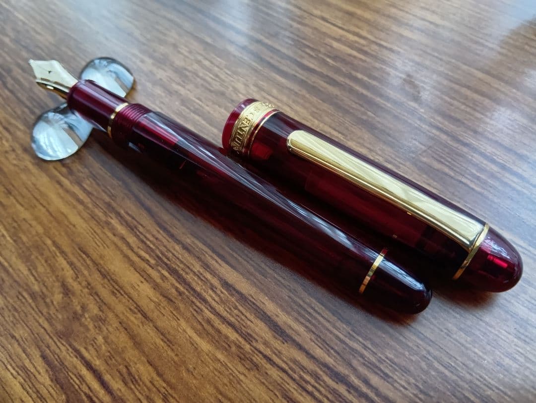 プラチナ万年筆 3776センチュリー コース（Cニブ） ブルゴーニュ