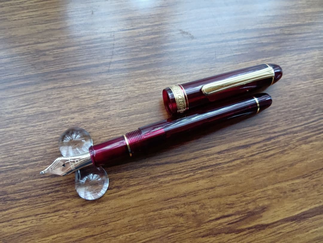 プラチナ万年筆 3776センチュリー コース（Cニブ） ブルゴーニュ