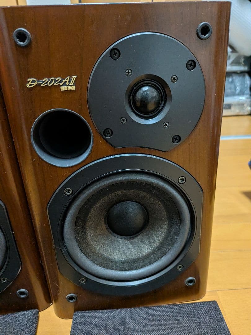ONKYO D-202AⅡ LTD エッジ新品交換済 スピーカー　ペア