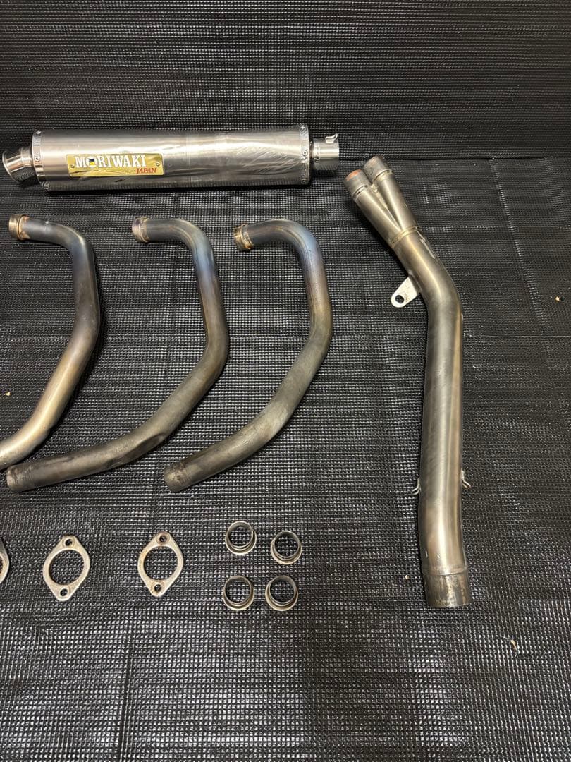 XJR400 モリワキ ゼロ フルチタンマフラー