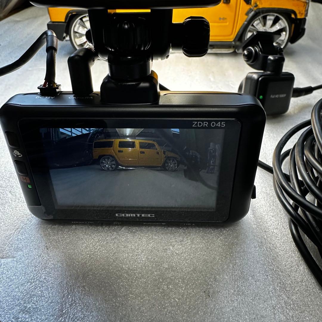 コムテック ドライブレコーダー ZDR045 中古品