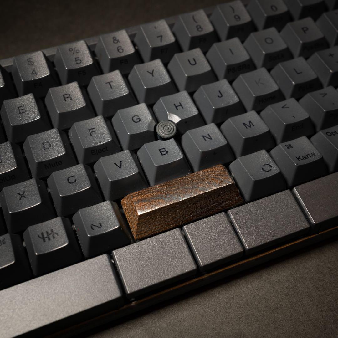 HHKB studio メタルウッドキーキャップ　JIS SPACEキー