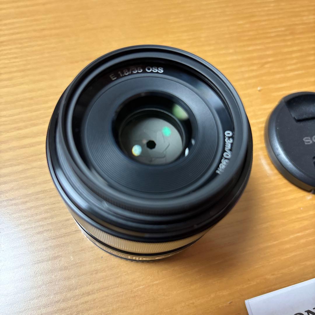 【美品】SONY SEL35F18 E35mm F1.8 OSS　保護レンズ付き