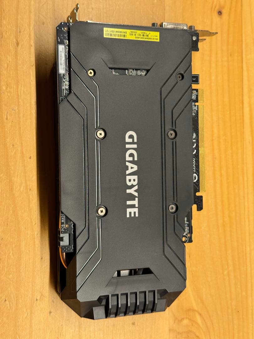 グラフィックボード・グラボ・ビデオカード gtx1060 GIGABYTE