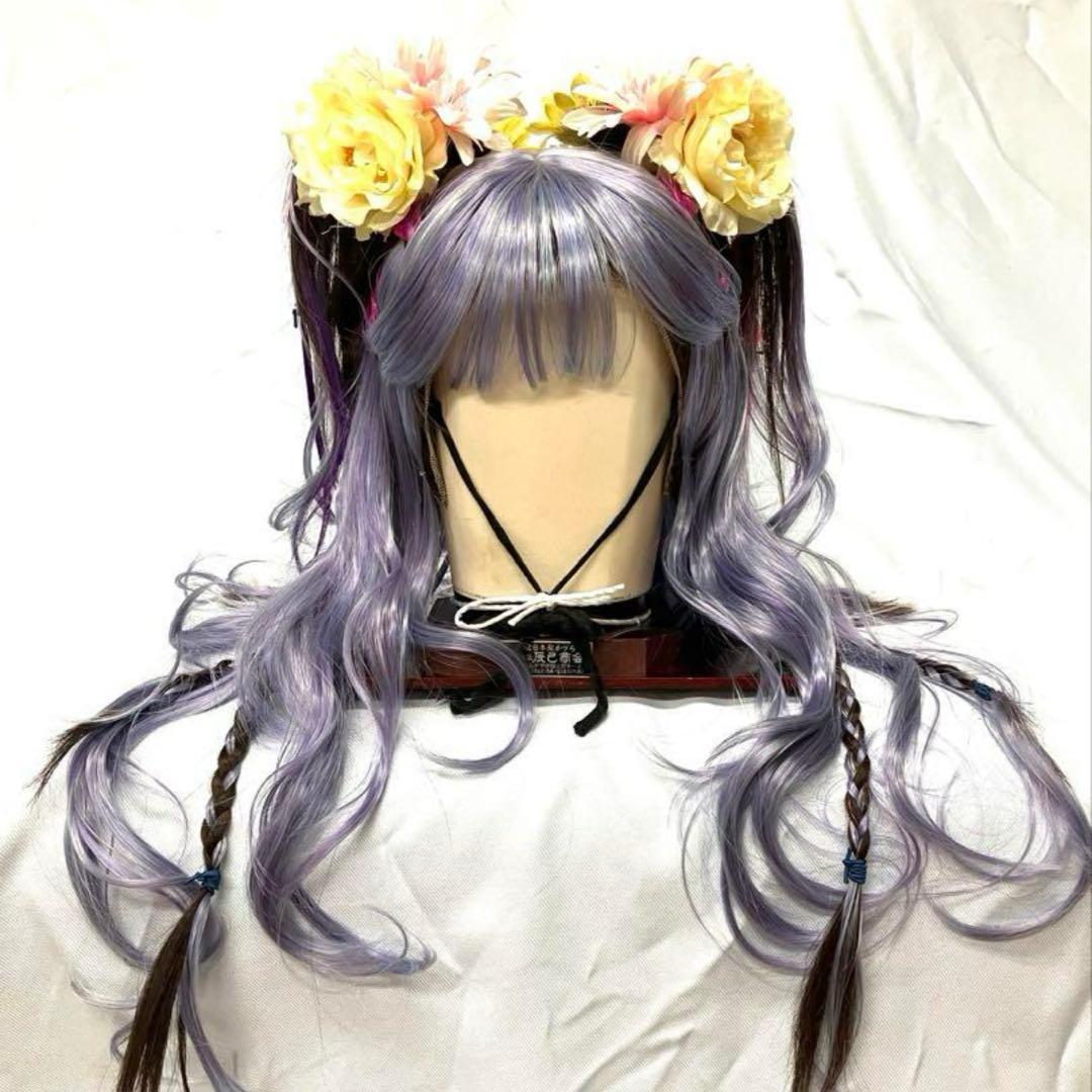 辰巳9号サイズ、耐熱ファイバープラスアレンジオーダーかつら 中古舞踊かつら