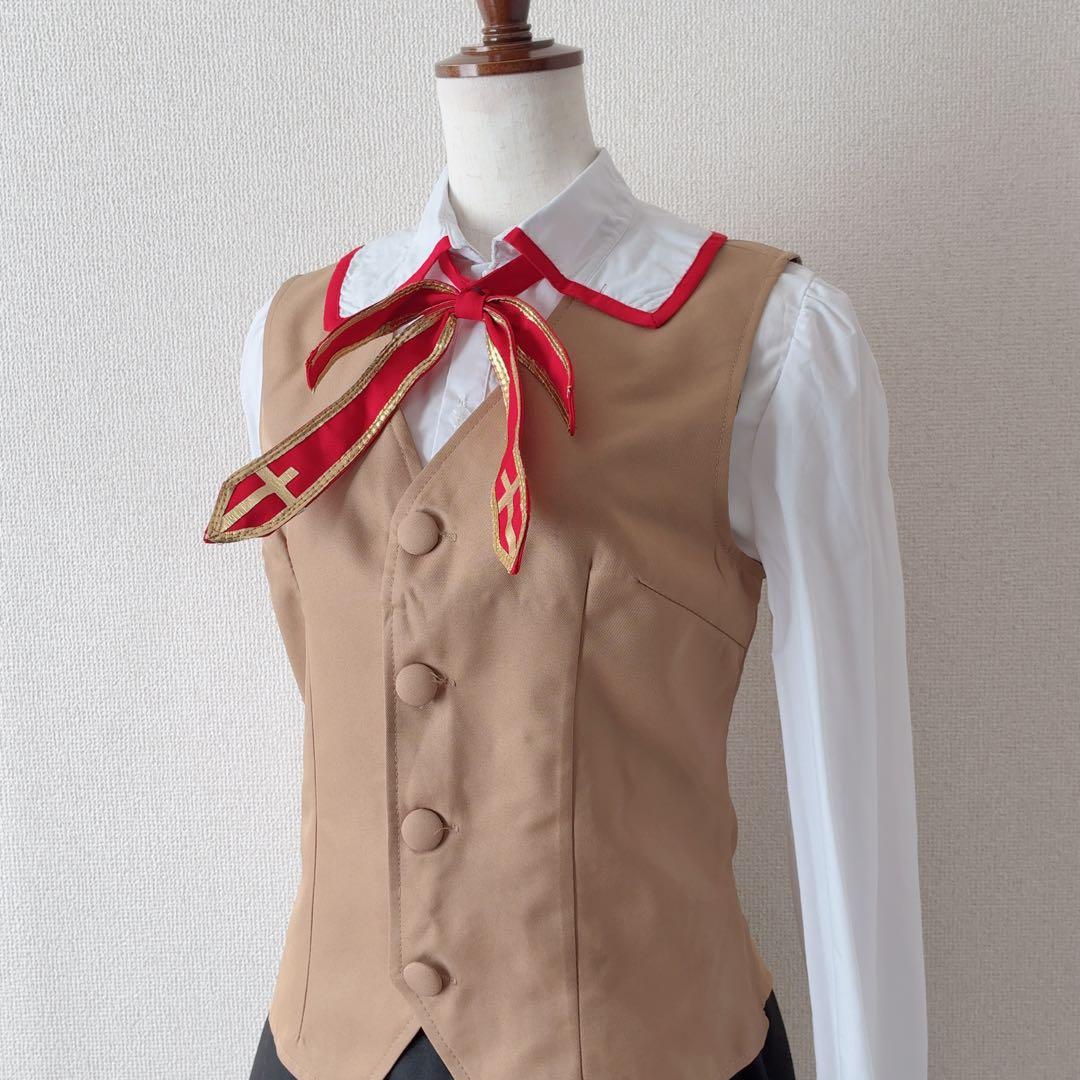 【美品】Fate 遠坂凛　制服＋コート　コスプレ衣装